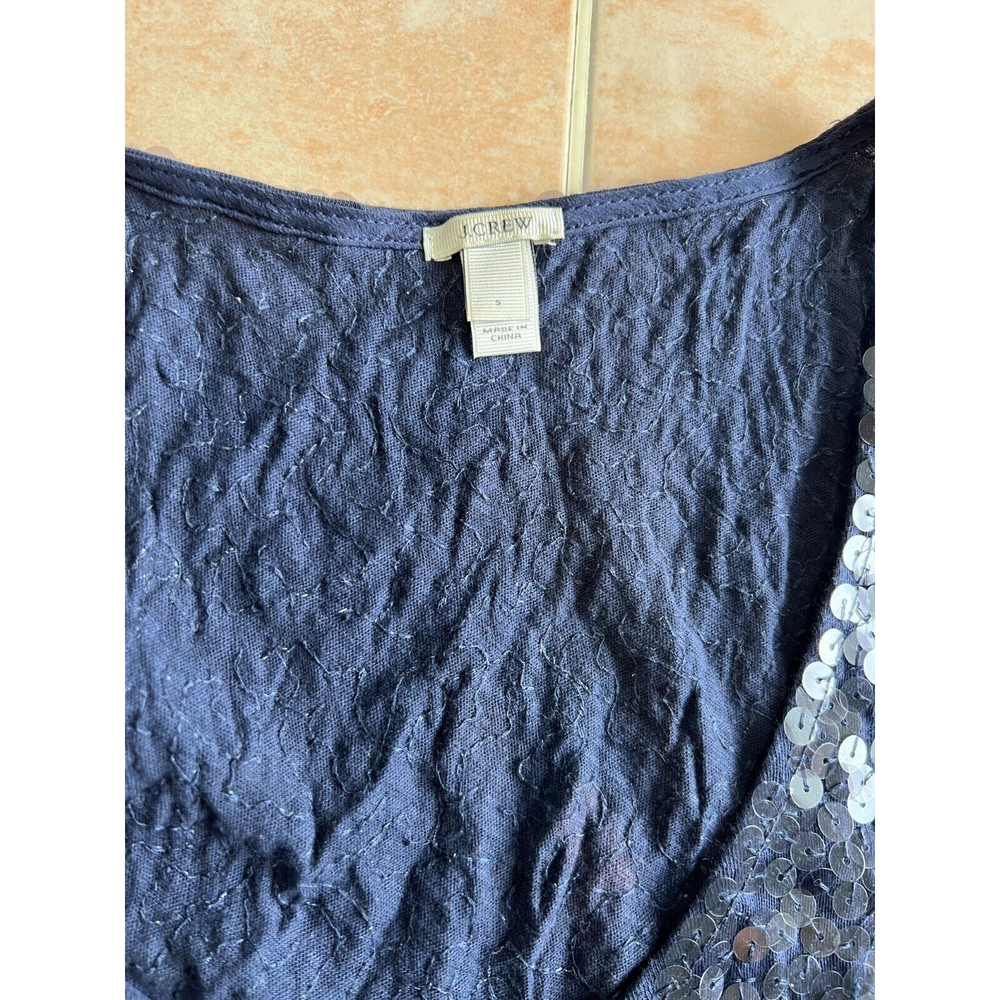 J Crew Colorblock Sequin Tank‎ Top Size S - Picture 3 of 5